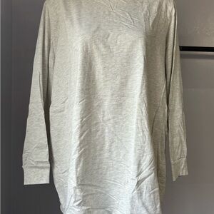 Woman Within Heather Gray Top